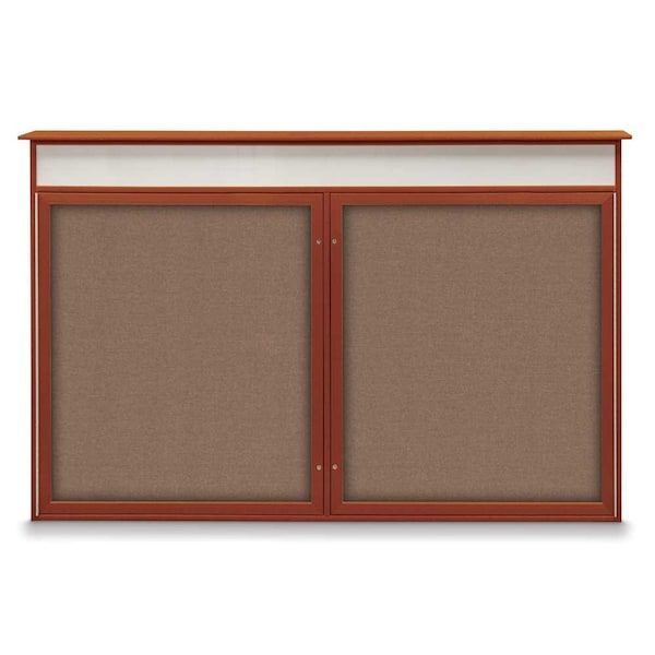 Open Faced Traditional Corkboard, 96x48"